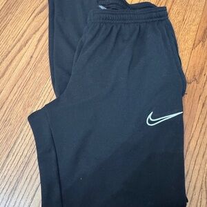 Nike Black Sweatpants with Tapered Leg Design